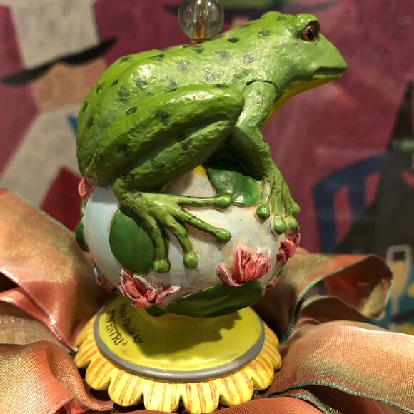 SILVESTRI~FROG TASSEL ORNAMENT BY KELLY PAULK - Picture 8 of 16